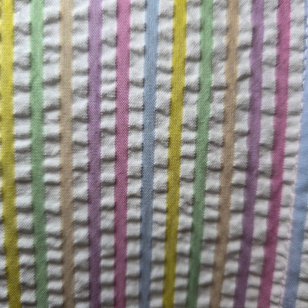 Chic Pastel Striped Blouse - Picture 8 of 12